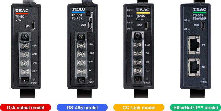 TD-SC1(D/A) D/A output model TD-SC1(485) RS-485 model