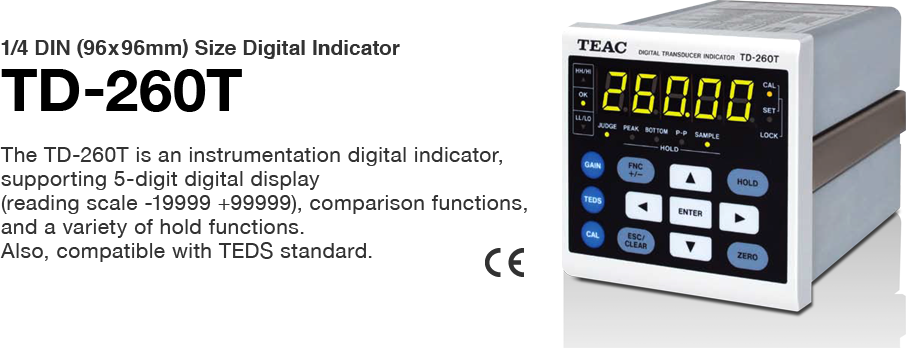 DIN 96 Size Digital Indicator TD-260T