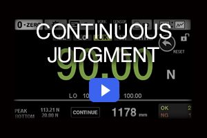 TD-9000T Continuous Judgement
