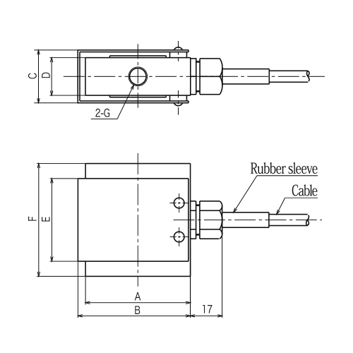 TU-BR-G Outline Dimensions