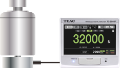 This calibration method measures the values of actual loads on the strain gauge transducer. By applying an actual load that is as close as possible to the maximum measured value, calibration with less error is possible.