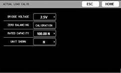 Actual Load Calibration monitor(TD-9000T)