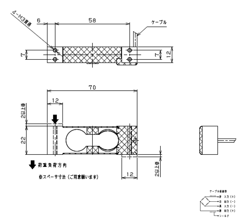 L6J1　外形寸法図