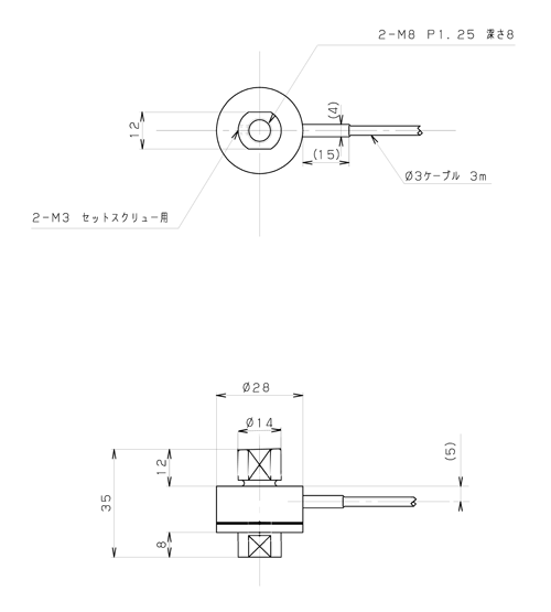 TU-QR(T)☐☐N/KN-G3　外形寸法図